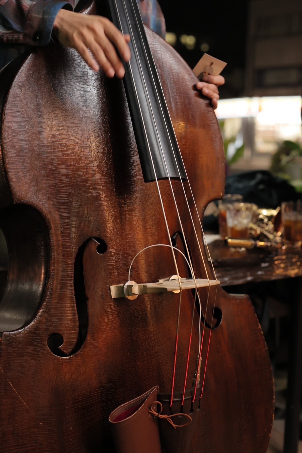 コントラバスの演奏